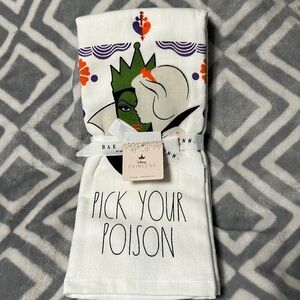 NWT Rae Dunn Disney Princess Kitchen Towels